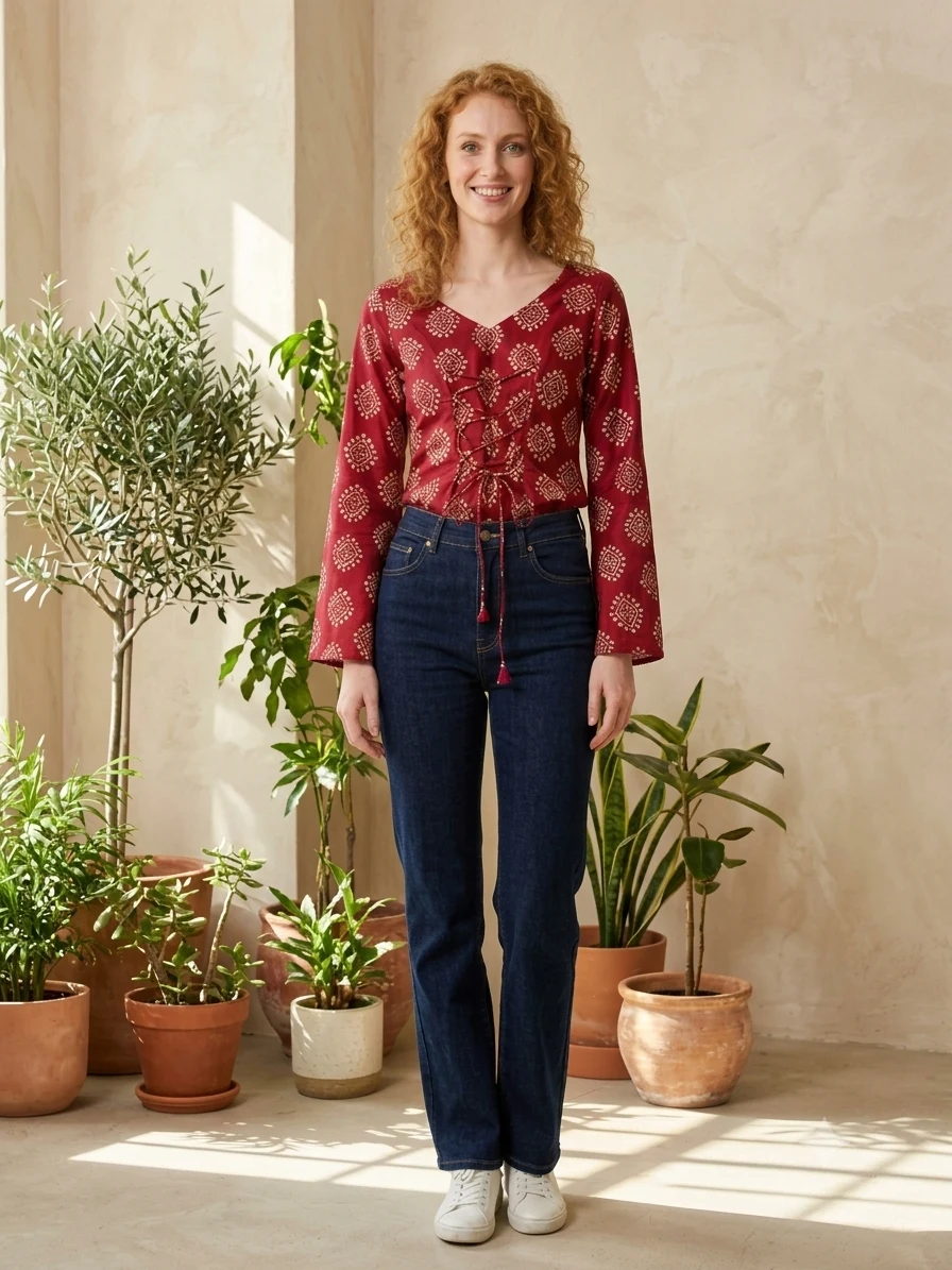 Charvi Kurti front view